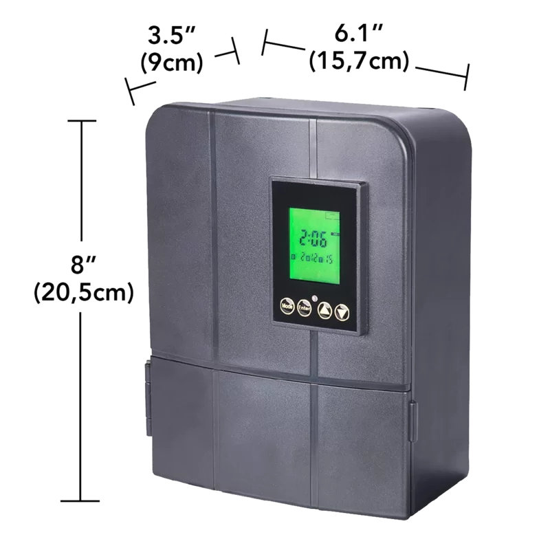 300W Low Voltage Transformer with Digital Timer and Photocell