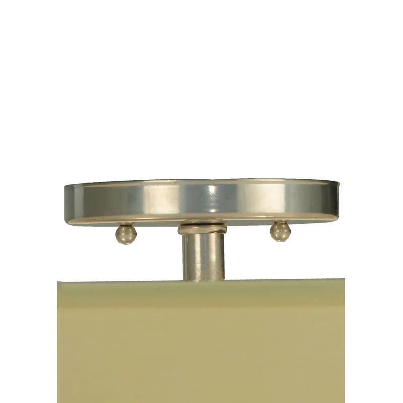 Cilindro Chrome 3-Light Indoor/Outdoor Flush Mount Drum