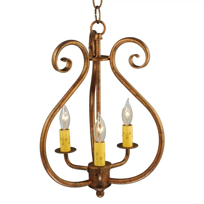 Hanna Copper 3-Light Indoor/Outdoor Pendant