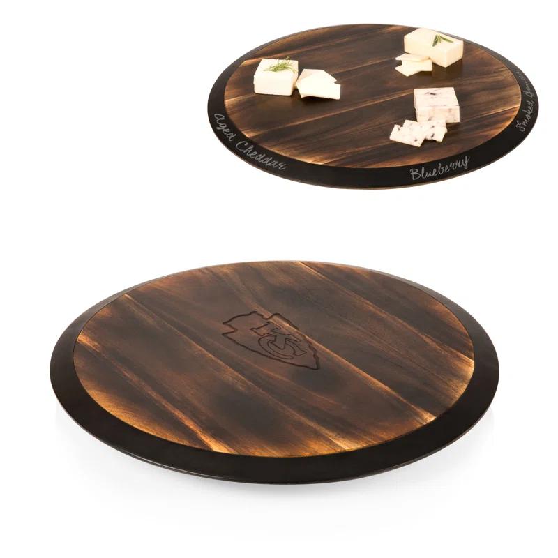 Picnic Time Picnic Time Wood Lazy Susan