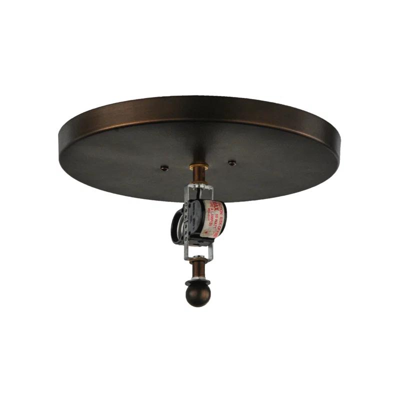 Mica Semi Flush Mount