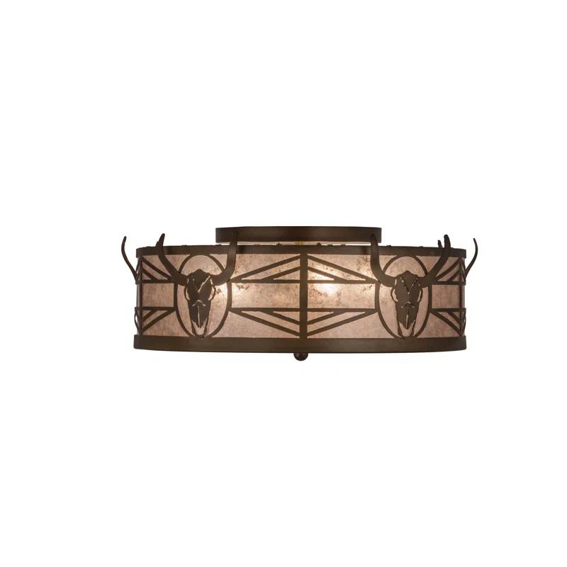 Glass Flush Mount