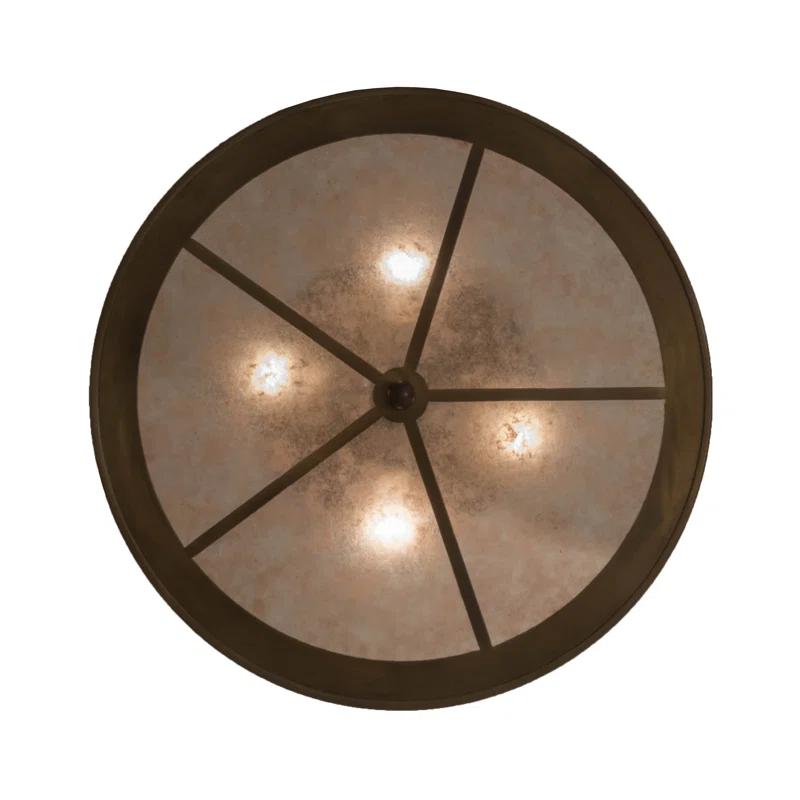 Glass Flush Mount