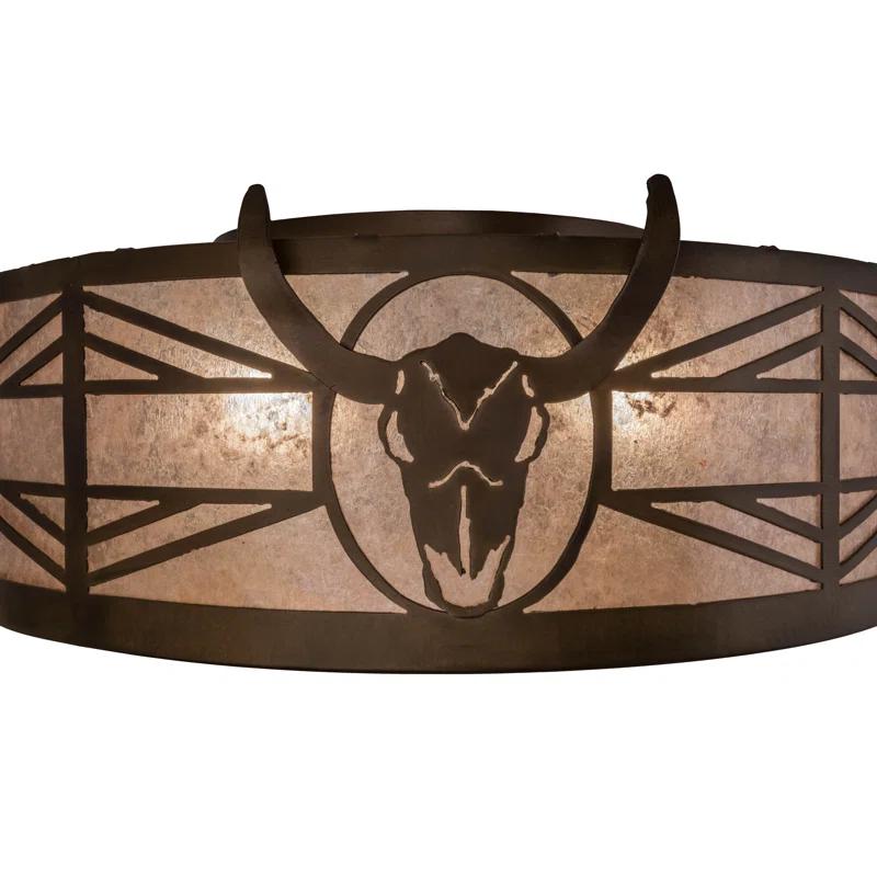 Glass Flush Mount