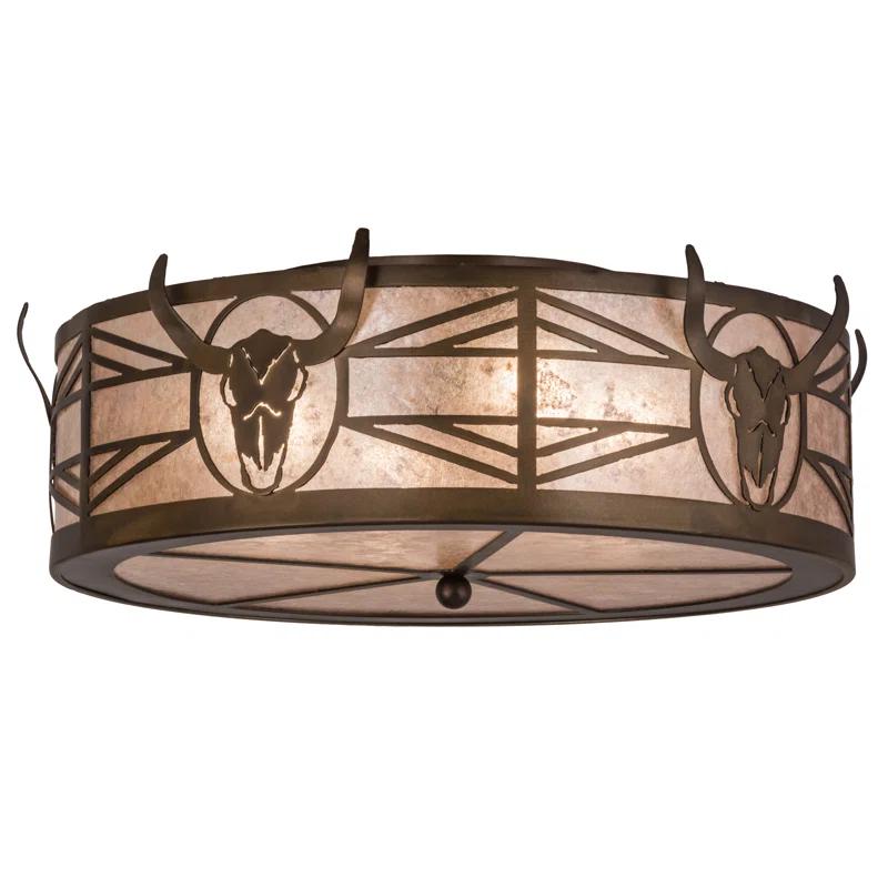 Glass Flush Mount
