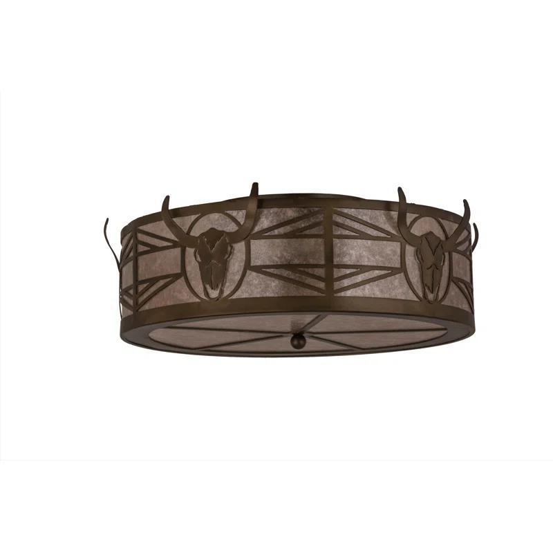 Glass Flush Mount