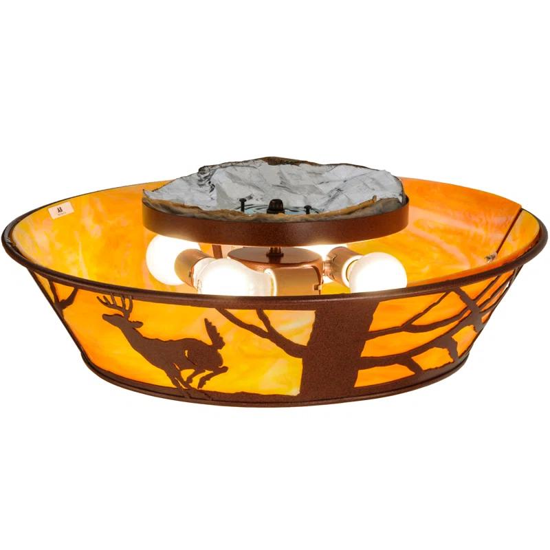 Mica Flush Mount