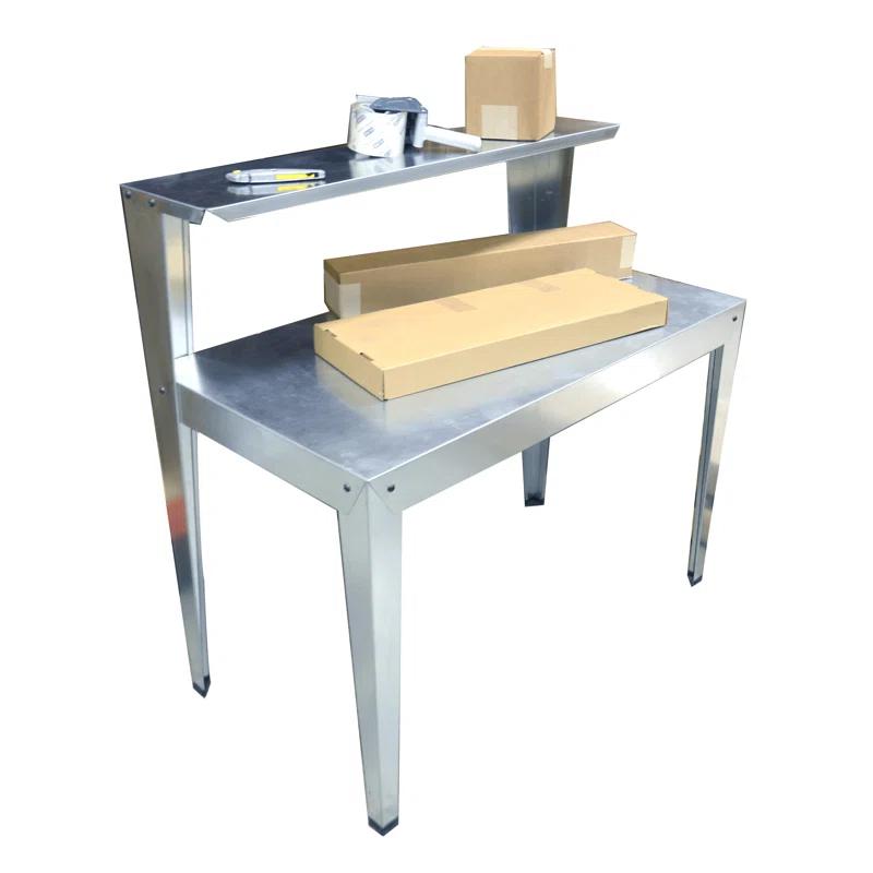 Poly-Tex Poly-Tex Heavy Duty 2 Shelf Multi-Use 44"W Steel Workbench