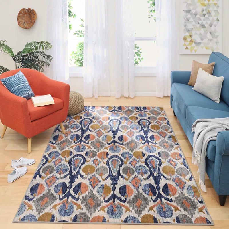 Scott Living Ikat Dove Rug & Reviews | Wayfair