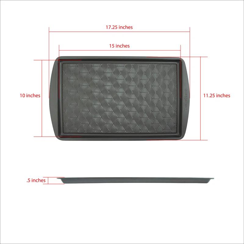 Taste of Home Taste Of Home Non-Stick Steel 3 Piece Baking Sheet Set (Set of 3)