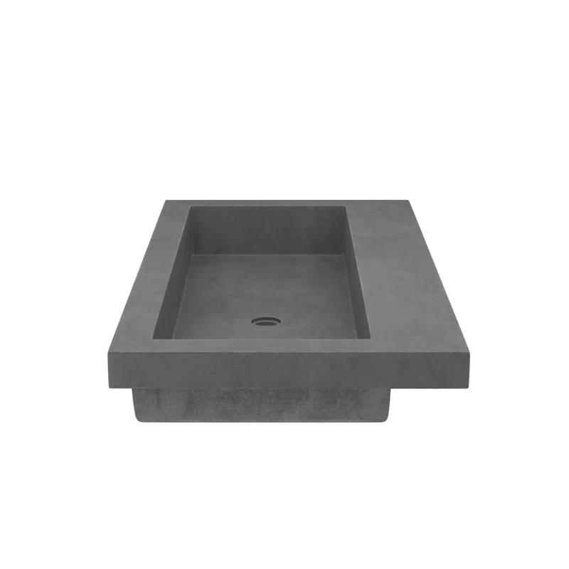 Handmade Rectangular Bathroom Sink