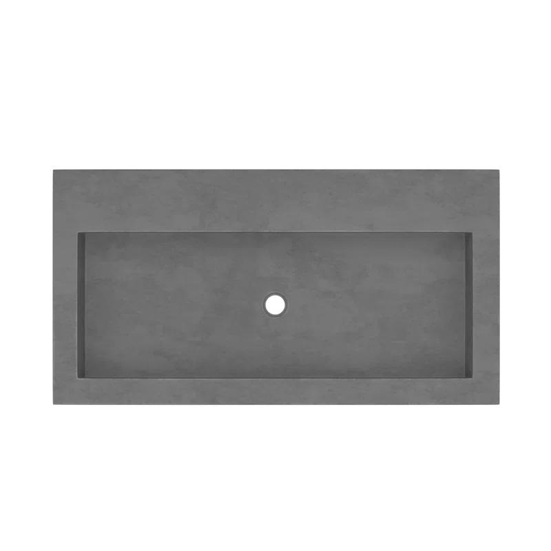 Handmade Rectangular Bathroom Sink