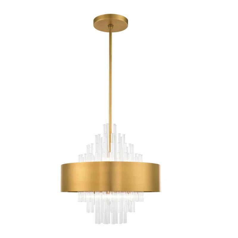 8 - Light Drum Chandelier