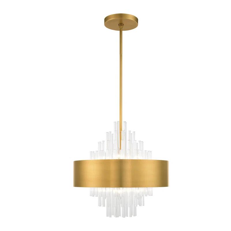 8 - Light Drum Chandelier