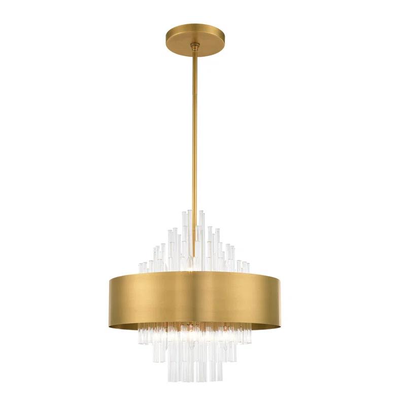 8 - Light Drum Chandelier