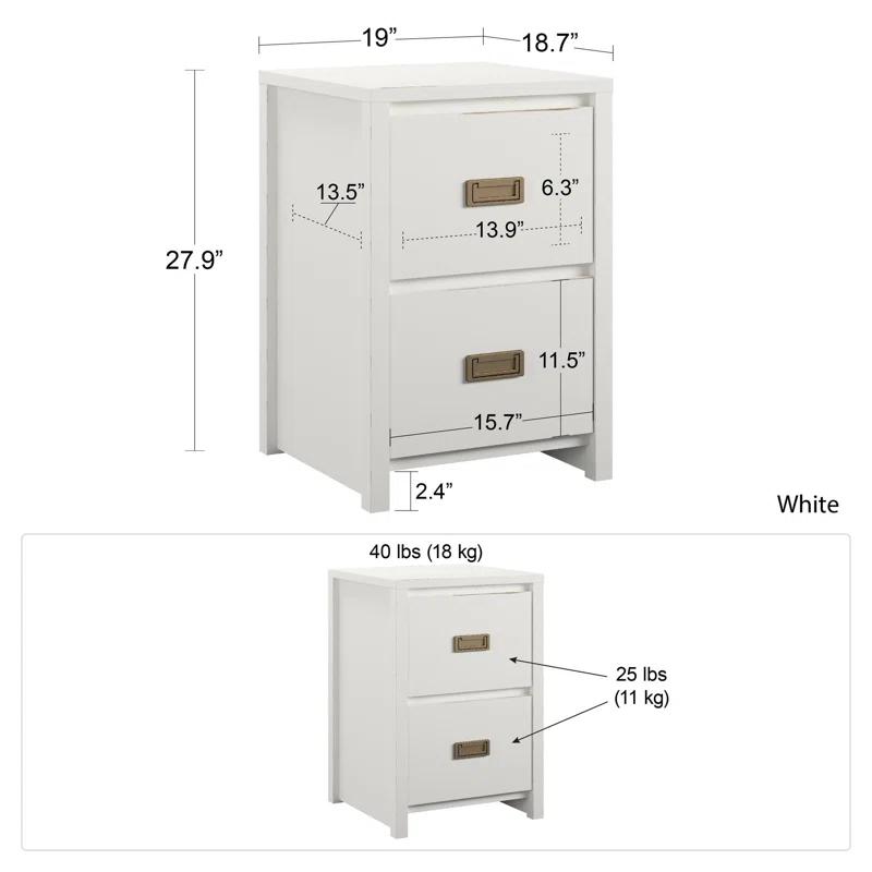Little Seeds Monarch Hill Haven 2 Drawer Nightstand