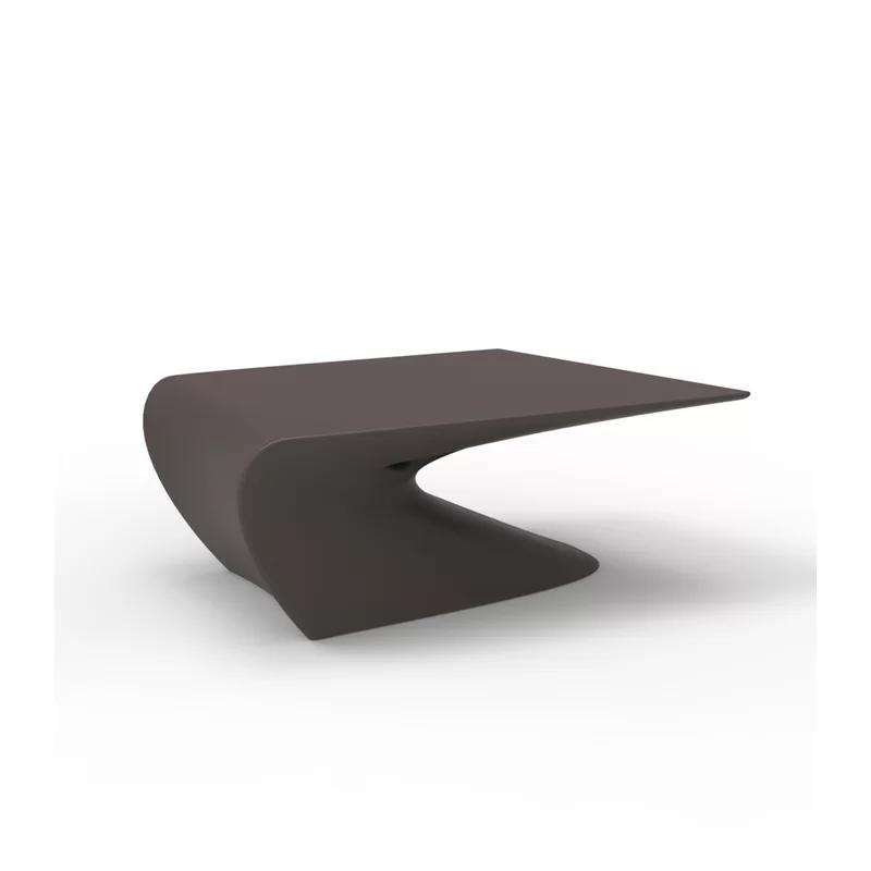 Futuristic Bronze Wing Indoor/Outdoor Coffee Table in Polypropylene