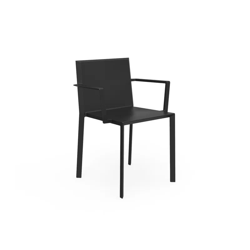 Ramon Esteve Quartz-Inspired Matte Black Polyamide Dining Chair