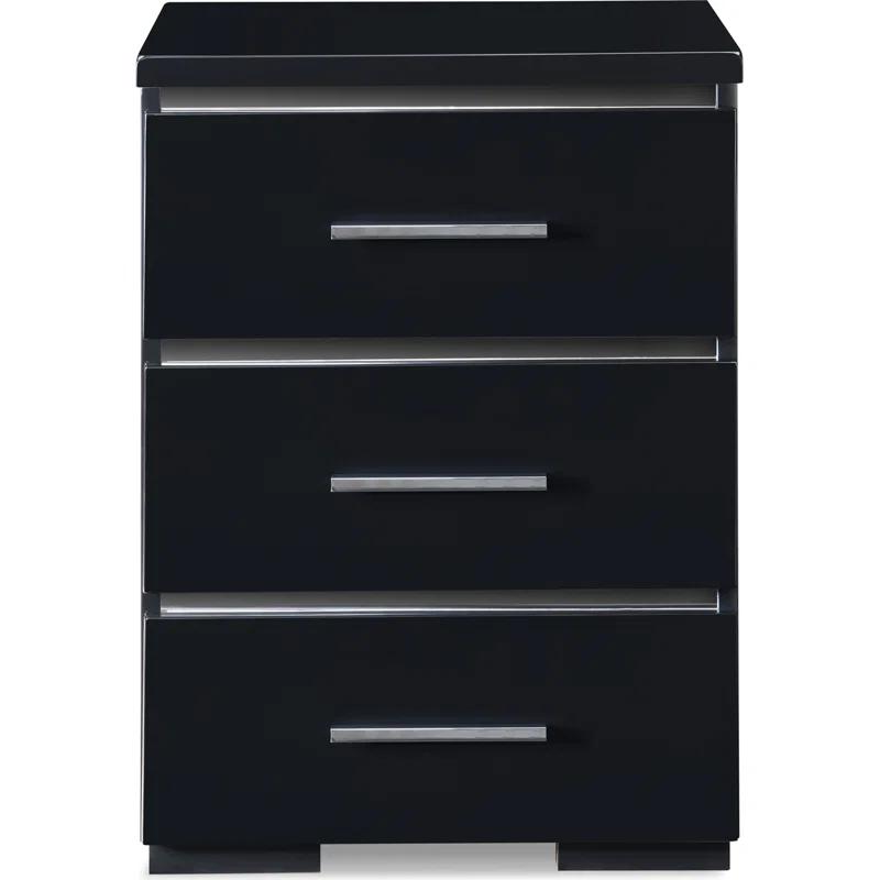 Finch Sloan Belmont 3-Drawer Nightstand