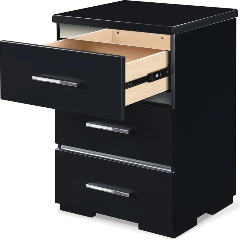 Finch Sloan Belmont 3-Drawer Nightstand