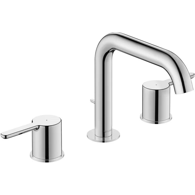 C.1 Series Modern Chrome Widespread Bathroom Faucet with Drain
