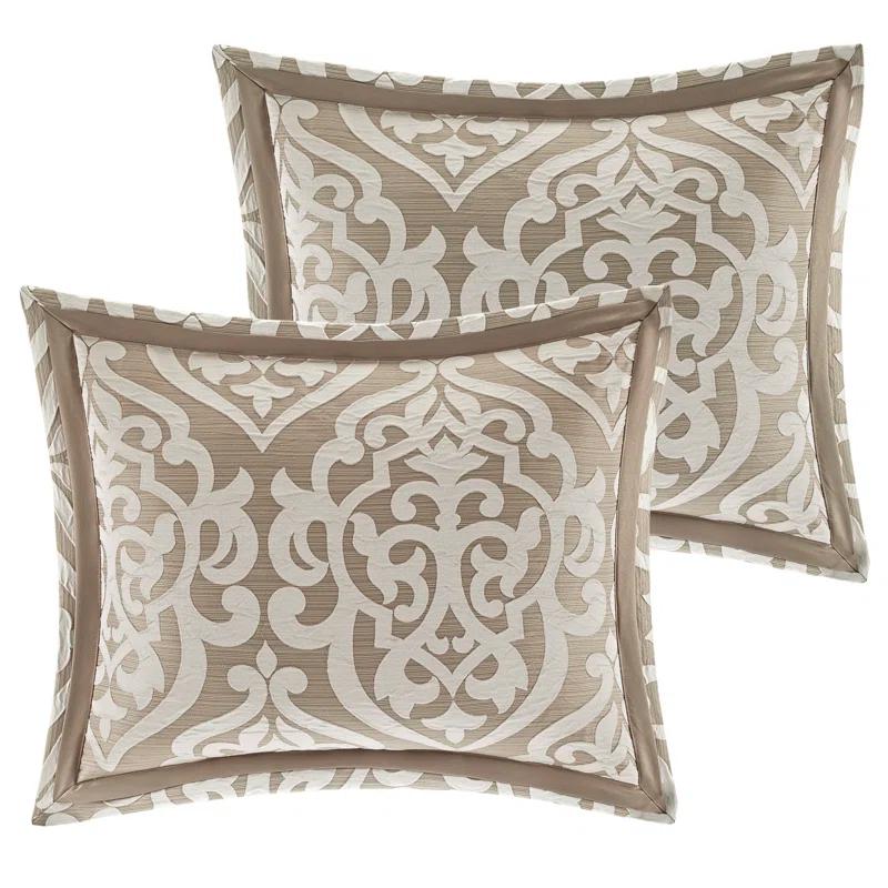 Madison Park Odette Jacquard 8 Piece Comforter Set