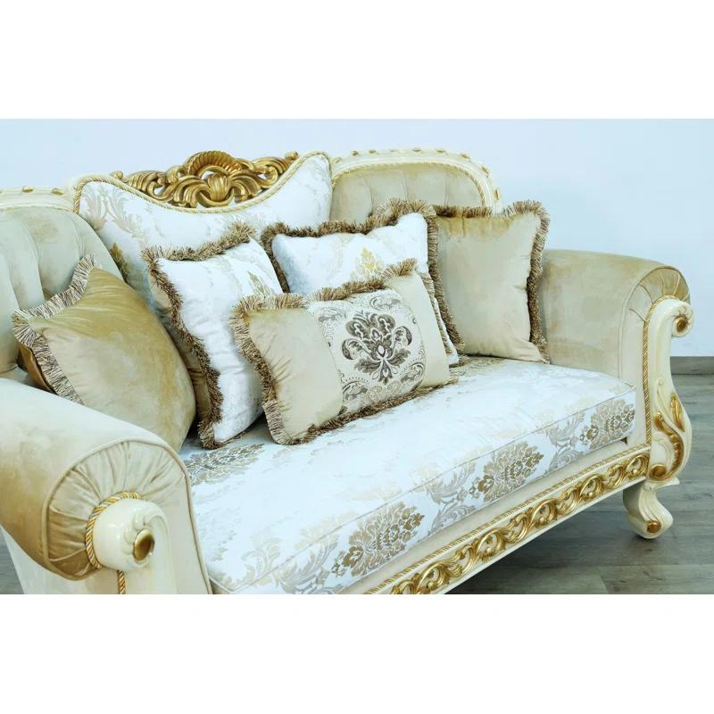 Fantasia 75'' Upholstered Loveseat