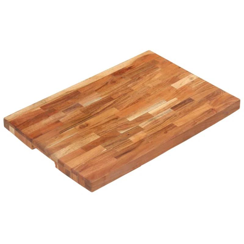 vidaXL VidaXL Chopping Board Cutting Board Kitchen Worktop Saver Solid Wood Acacia