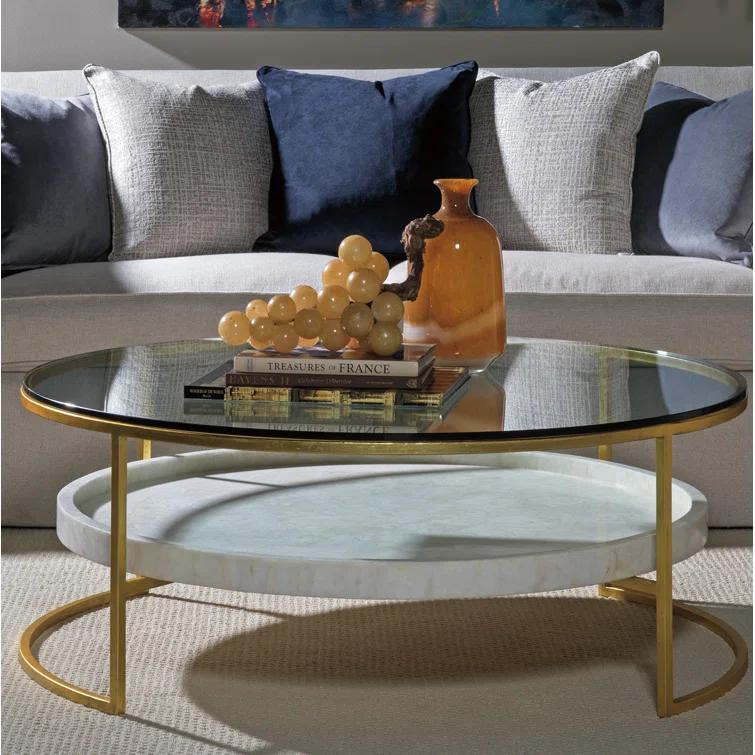 Artistica Home Signature Designs Cumulus Capiz Cocktail Table