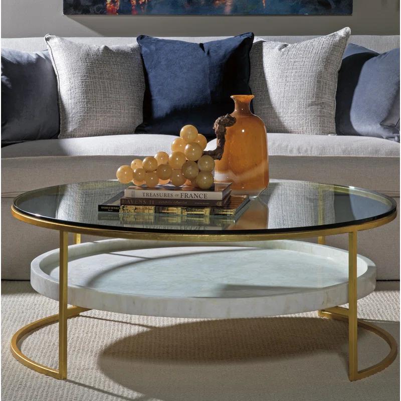 Artistica Home Signature Designs Cumulus Capiz Cocktail Table