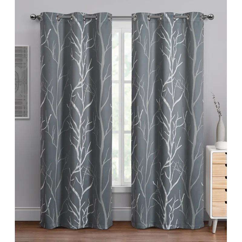Kingdom Branch Blackout Curtain Panel
