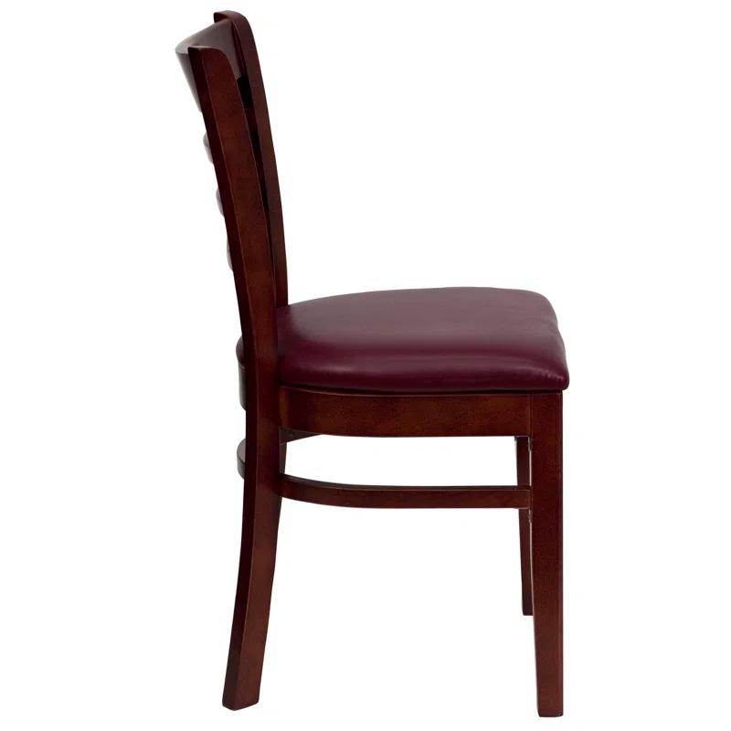Red Barrel Studio® Ladder Back Wooden Restaurant Chair