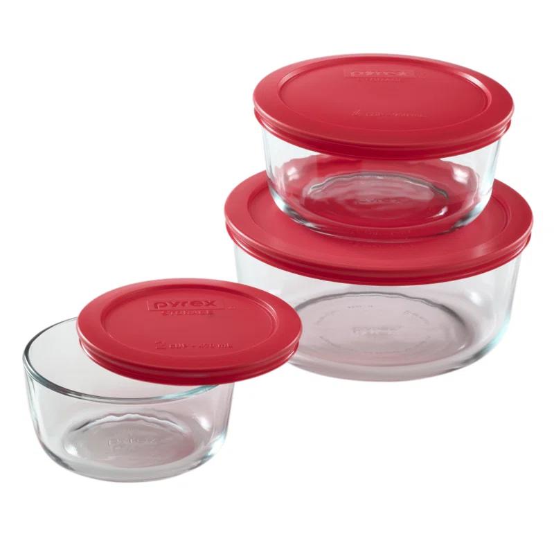 Pyrex Storage Plus Dish 3 Container Food Storage Set