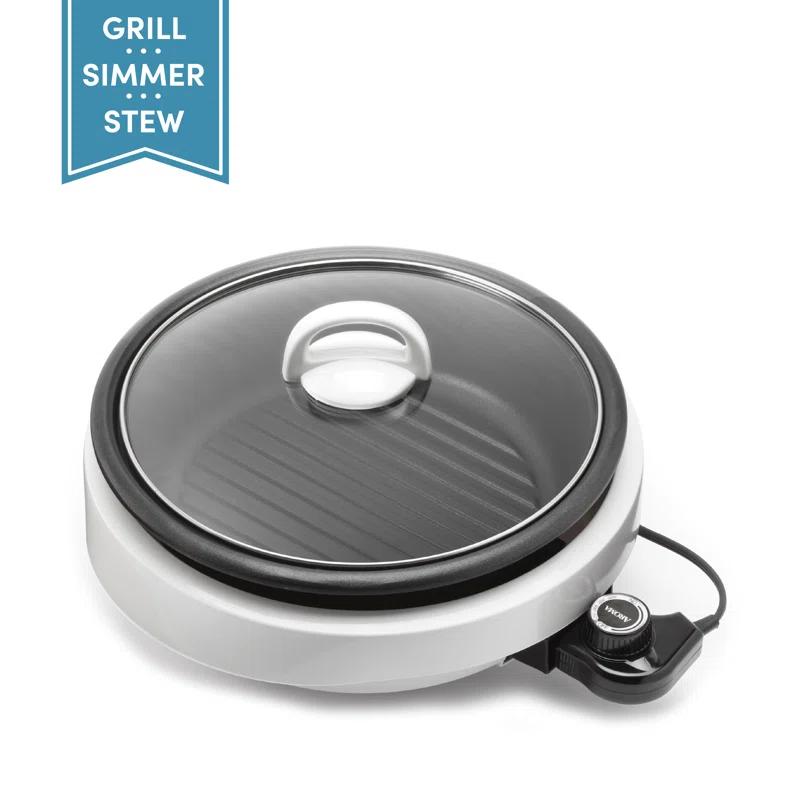 Aroma 3.3 Quart Electric Super Pot & Grill