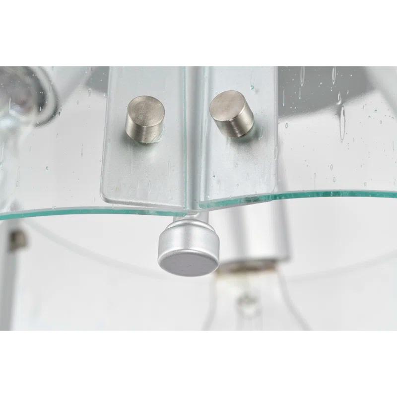 Glass Semi Flush Mount