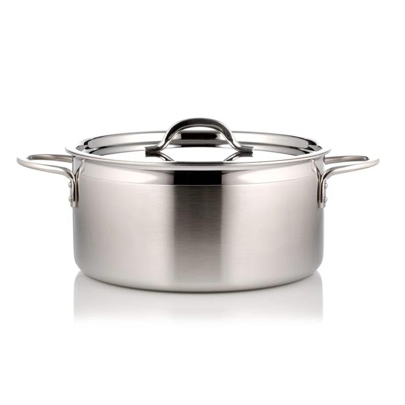 Bon Chef Bon Chef Classic Country French Non-Stick Stainless Steel Stock Pot