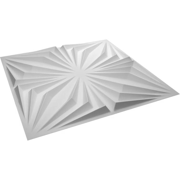 Ekena Millwork Asher EnduraWall Decorative 3D Wall Panel (Set of 12)