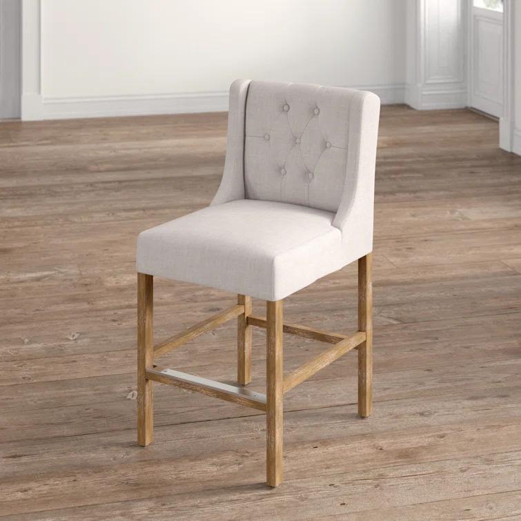 Kelly Clarkson Home Avah Upholstered Bar & Counter Stool