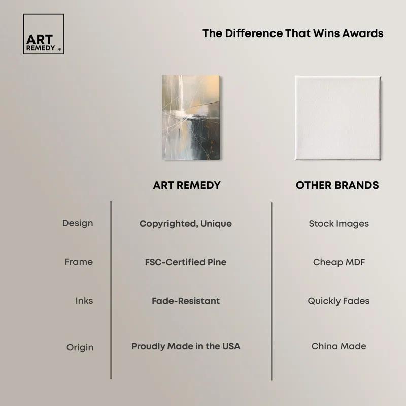 Art Remedy Contemporary Art II Canvas Minimalist Abstract by Art Remedy | Wayfair
