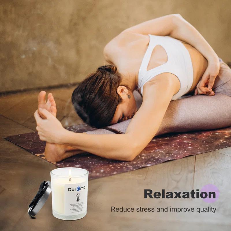 DAROMA Wild Bluebell Scented Jar Candle