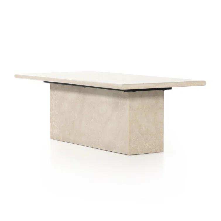 Leonel Coffee Table - Cream Marble