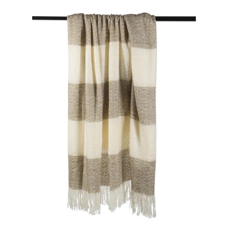 Design Imports Dll Hand Woven Throw Blanket