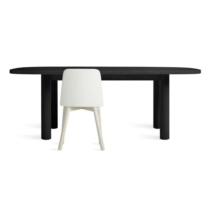 Good Times Oval Solid Wood Top Dining Table