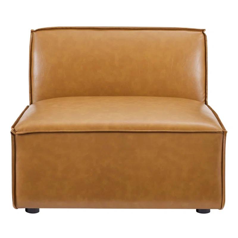Modway Modway Restore 6-Piece Vegan Leather Sectional Sofa