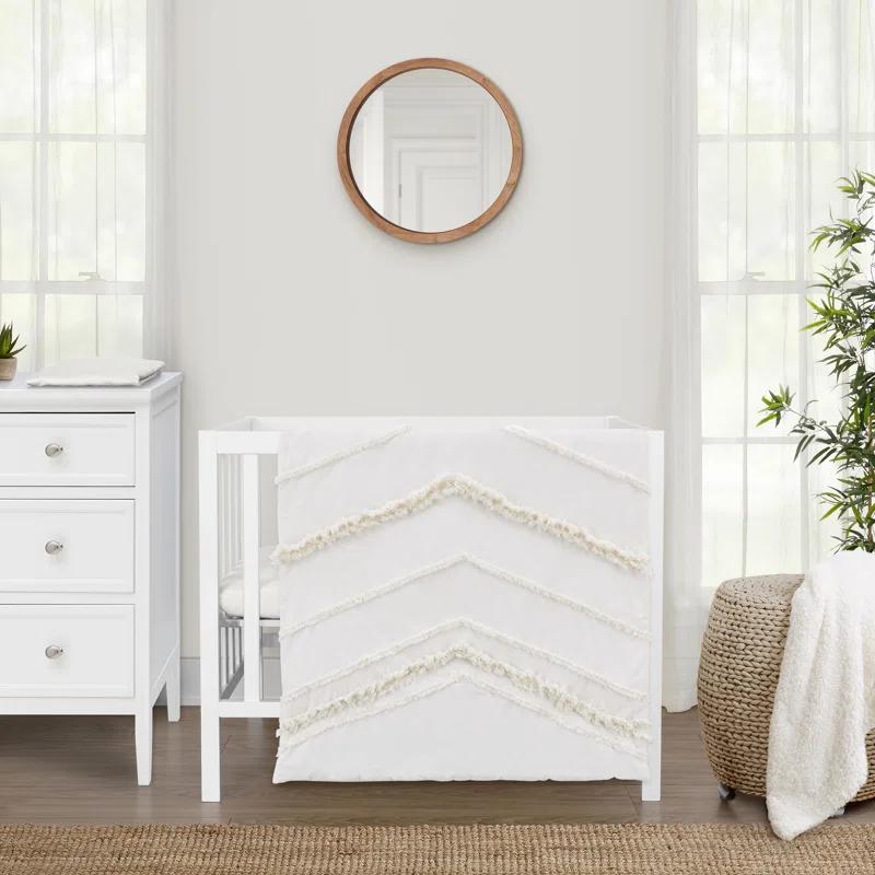 Sweet Jojo Designs Boho Fringe 3 Piece Mini Crib Bedding Set by Sweet Jojo Designs (Set of 3)