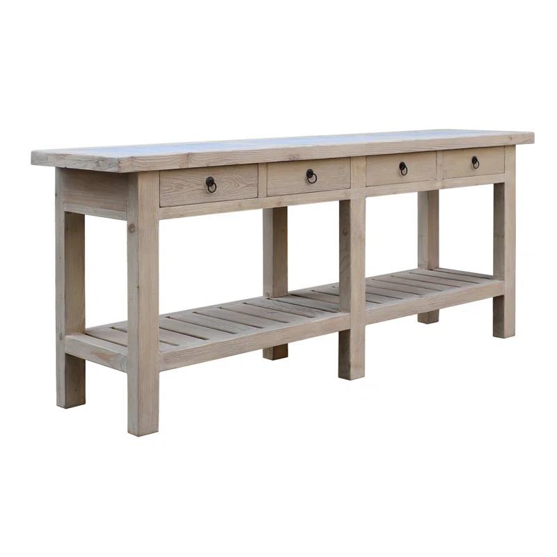Lily's Living 83'' Solid Wood Console Table