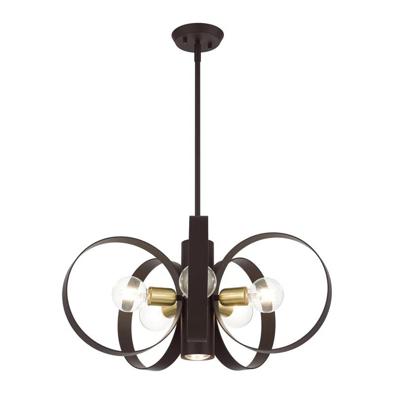 Babara 6 - Light Dimmable Geometric Chandelier