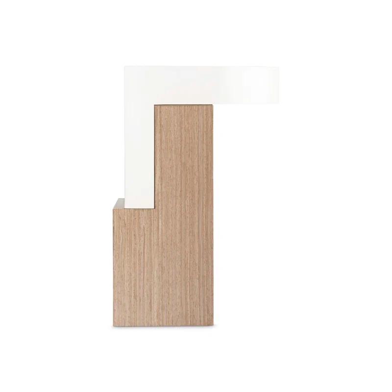 Modulum Solid Wood Top End Table