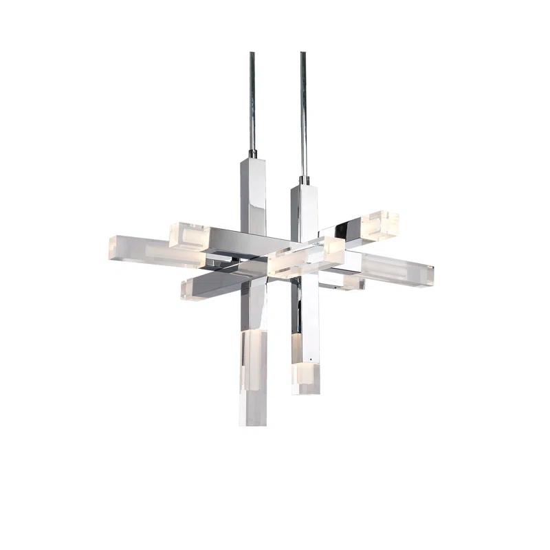 Kuzco Lighting Martelo - Light Polished Chrome LED Unique/Statement Pendant