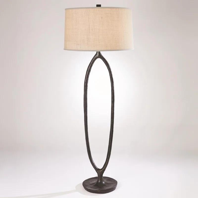 Ellipse Floor Lamp-Bronze